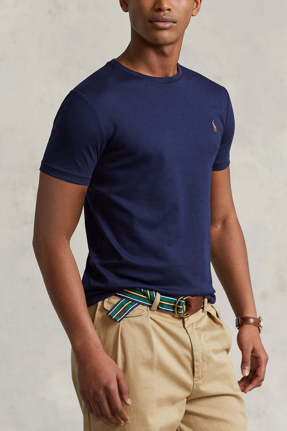 POLO RALPH LAUREN T-shirt in cotone Custom Slim-Fit Uncategorized POLO RALPH LAUREN