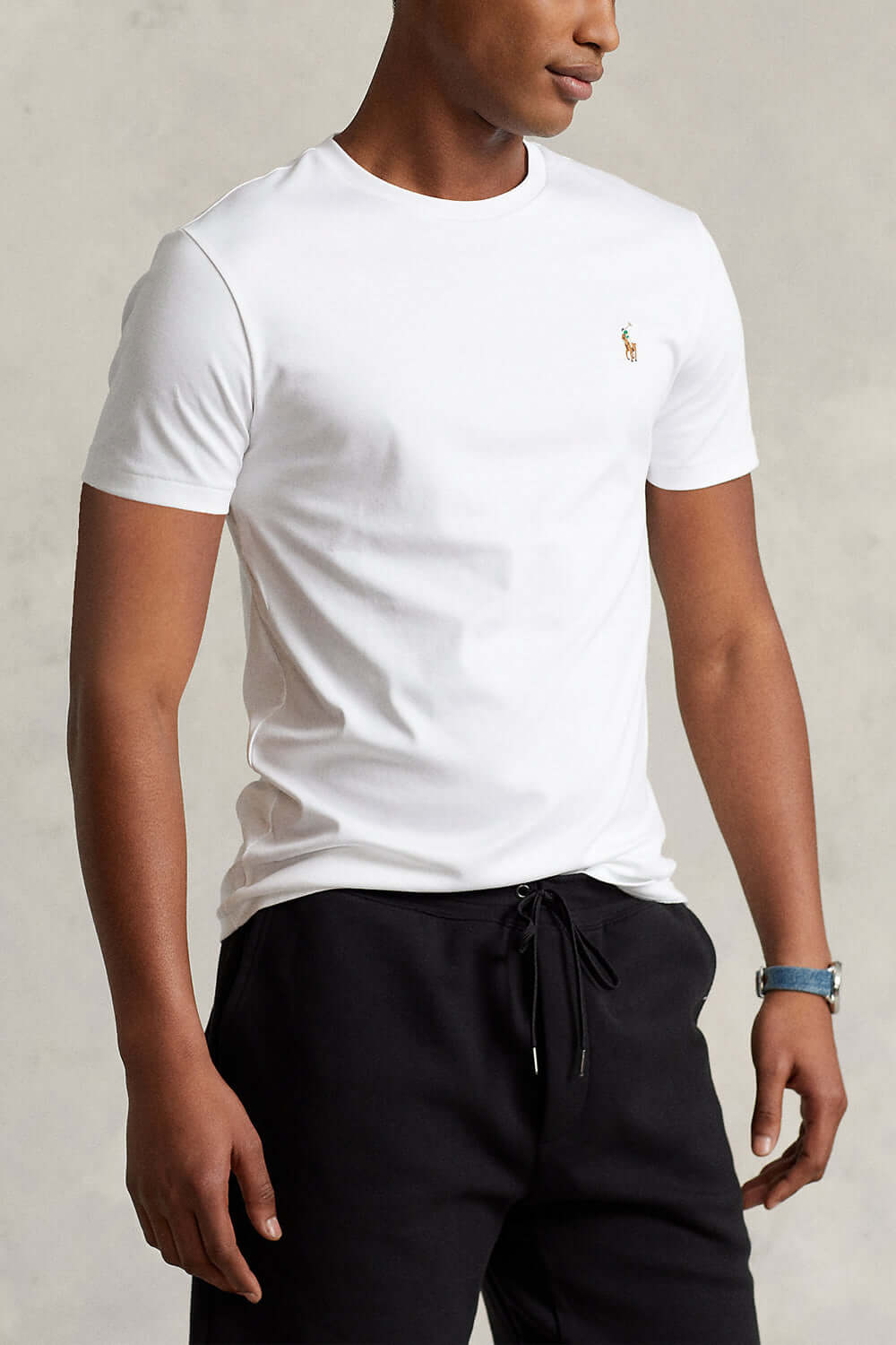 POLO RALPH LAUREN T-shirt in cotone Custom Slim-Fit