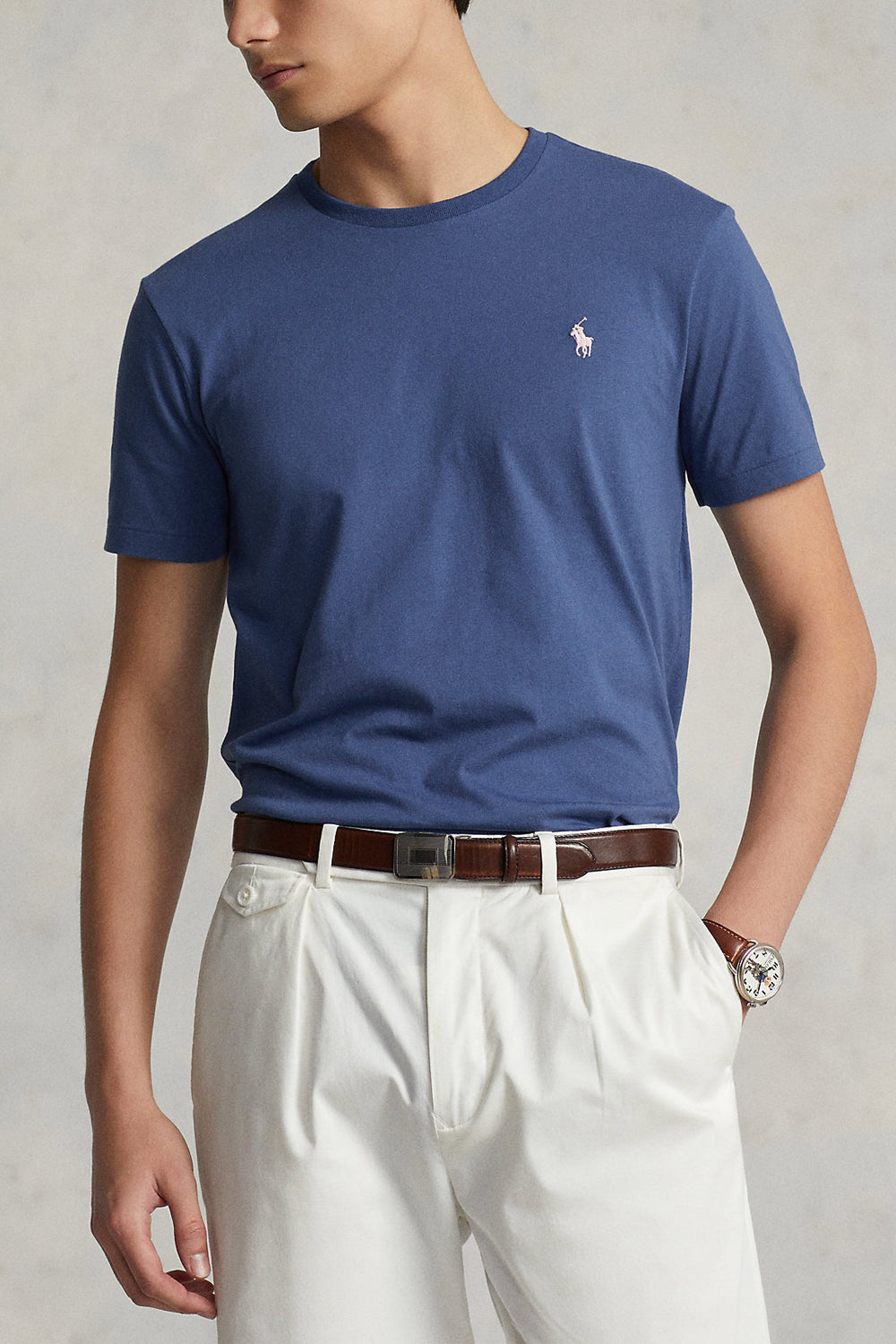 POLO RALPH LAUREN T-shirt in jersey Custom Slim-Fit POLO RALPH LAUREN