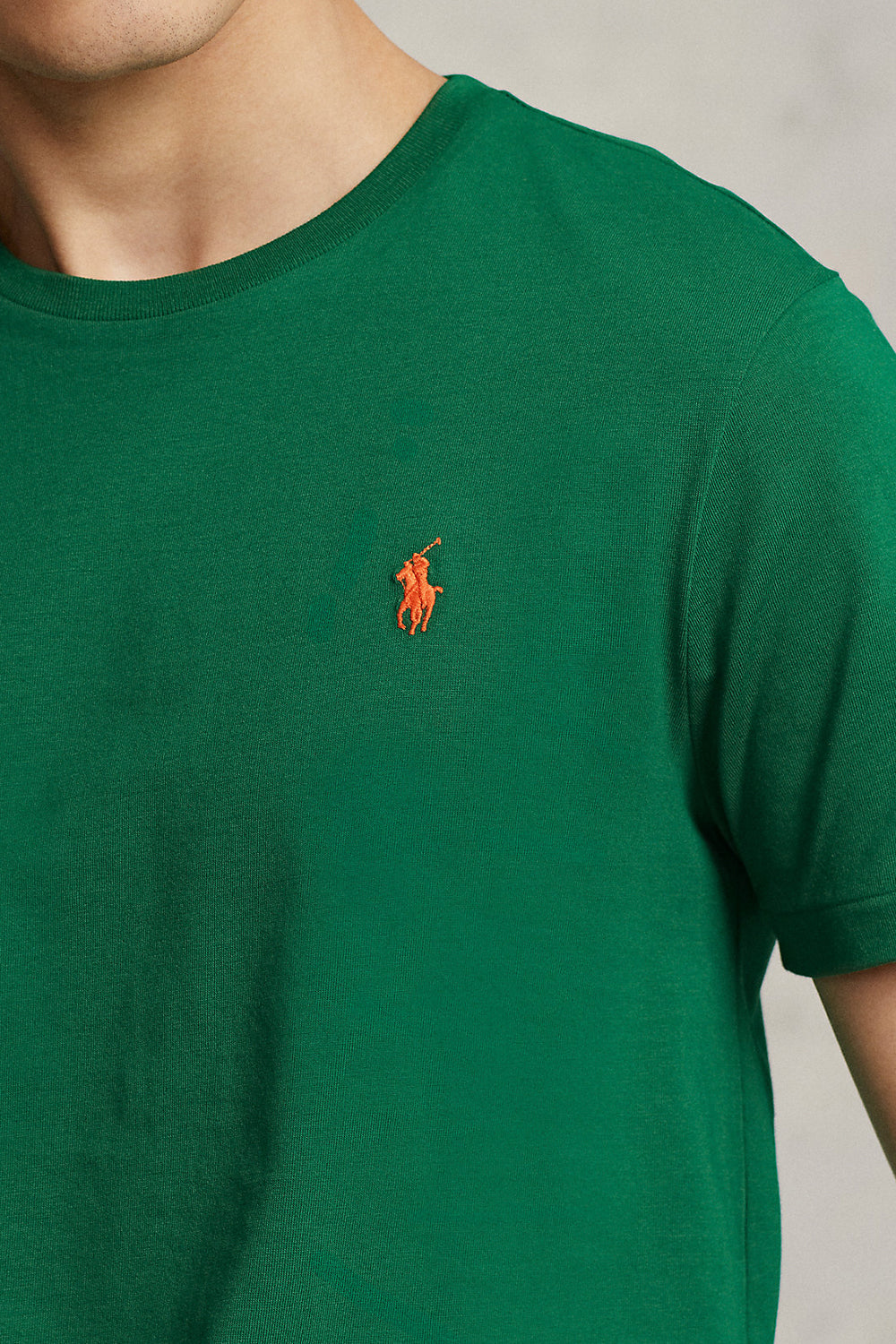 POLO RALPH LAUREN T-shirt in jersey Custom Slim-Fit
