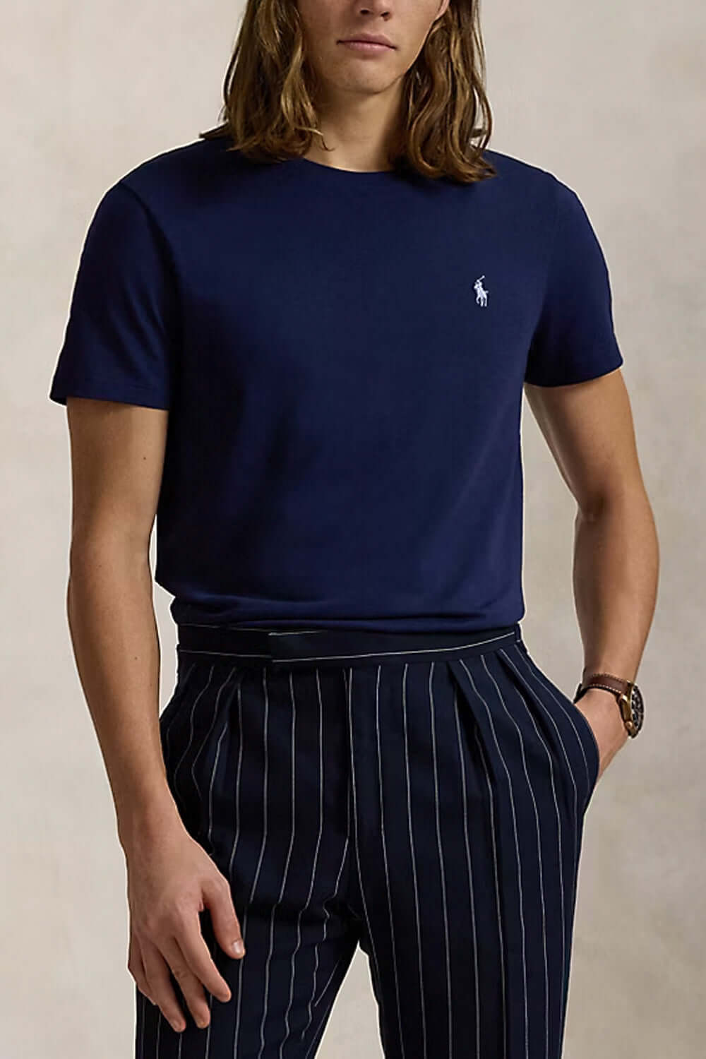 POLO RALPH LAUREN T-shirt in jersey Custom Slim-Fit Uncategorized POLO RALPH LAUREN
