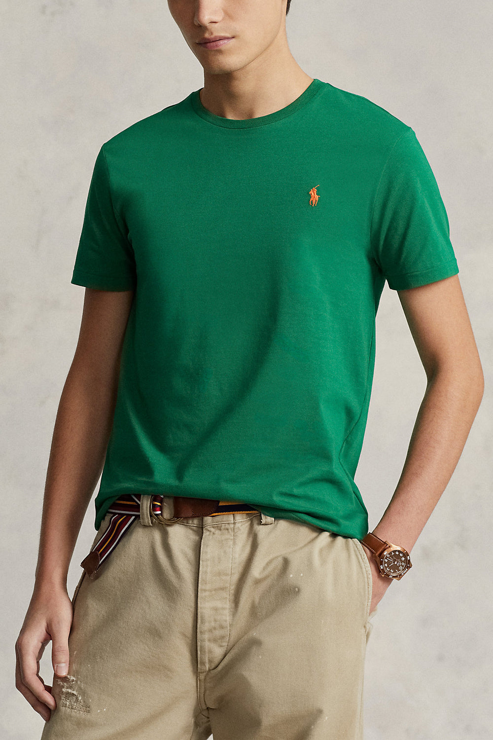 POLO RALPH LAUREN T-shirt in jersey Custom Slim-Fit POLO RALPH LAUREN