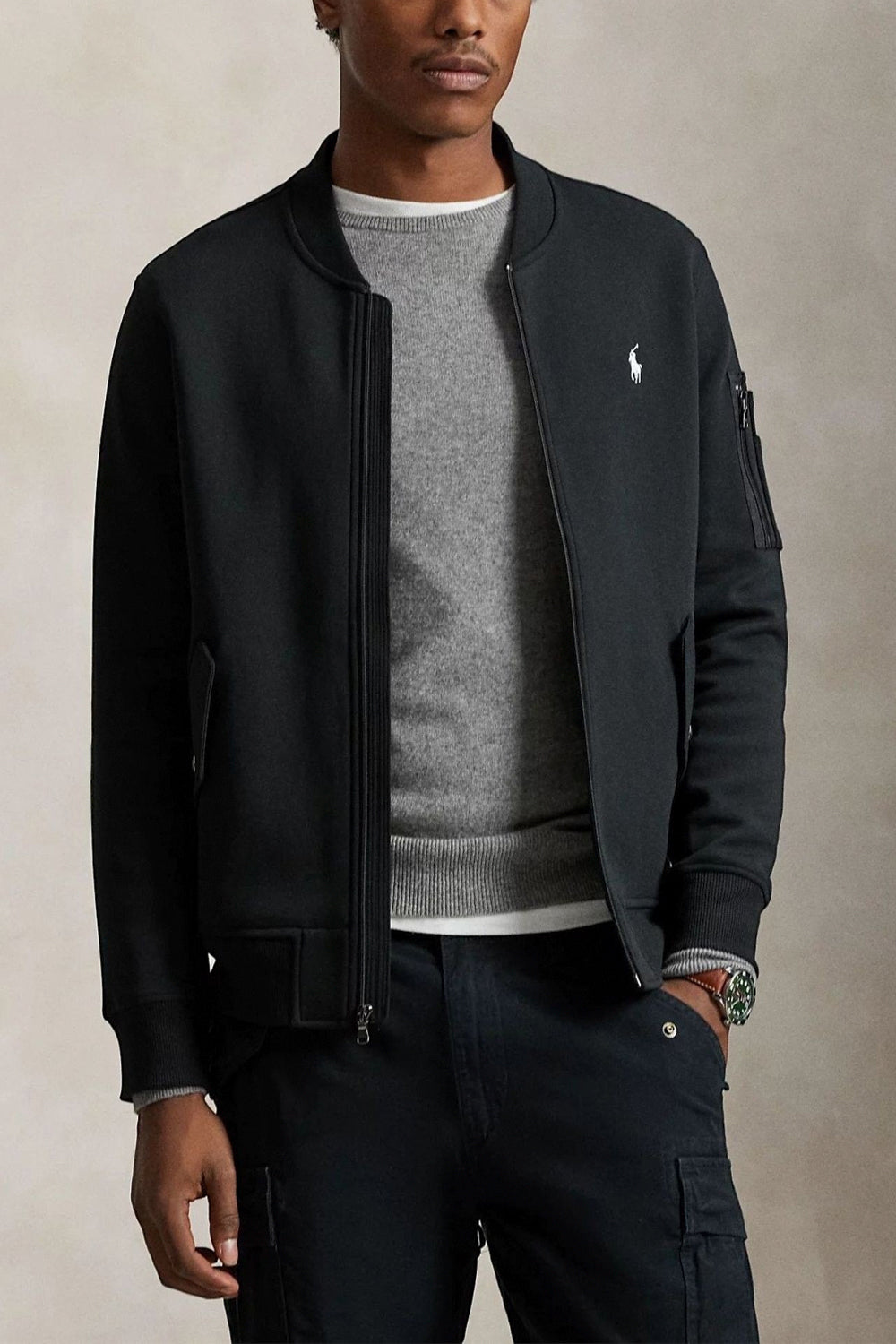 POLO RALPH LAUREN Felpa Regular Fit con zip
