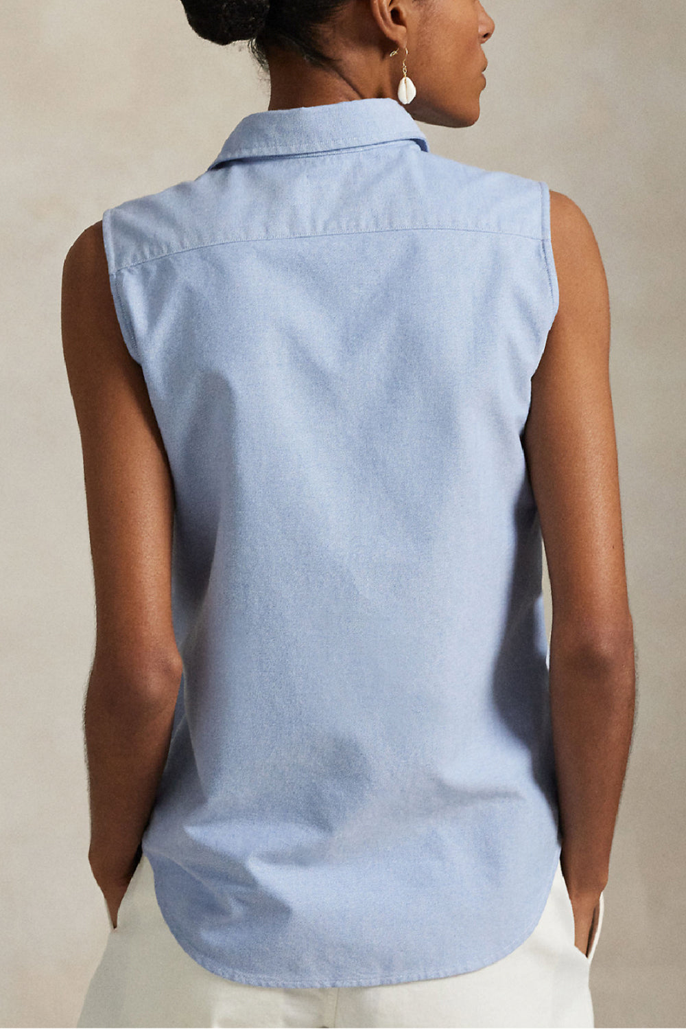 POLO RALPH LAUREN Camicia Oxford senza maniche