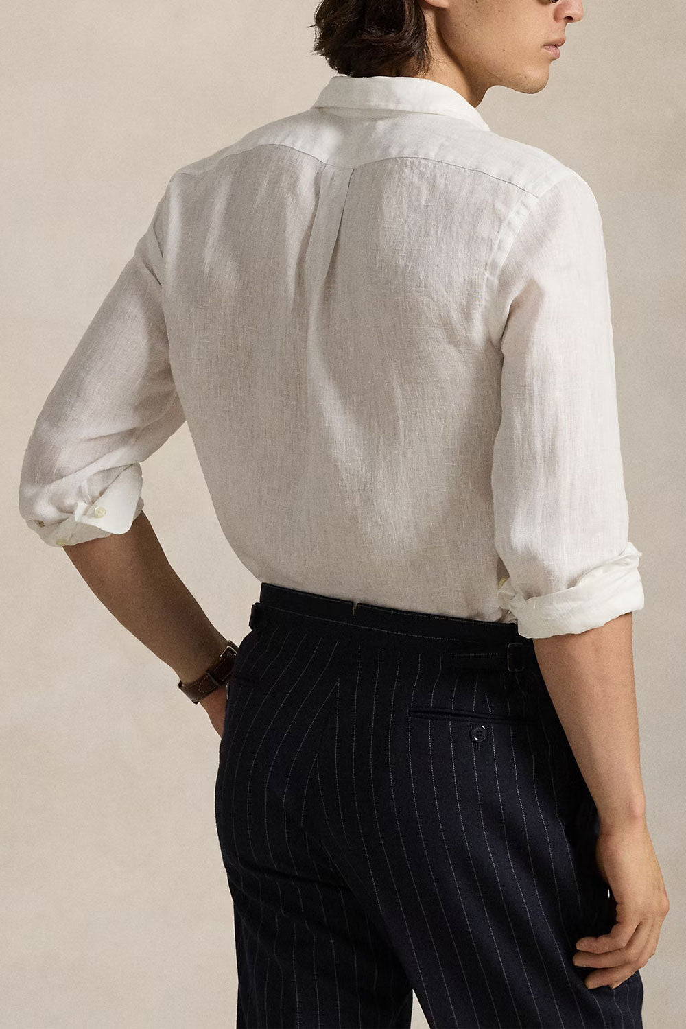 POLO RALPH LAUREN Camicia in lino Slim Fit