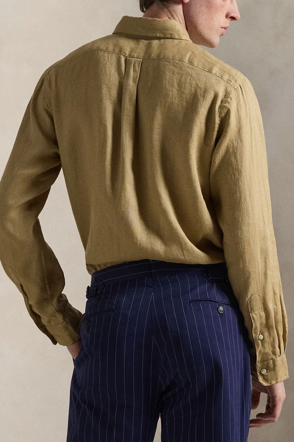 POLO RALPH LAUREN Camicia in lino Slim Fit