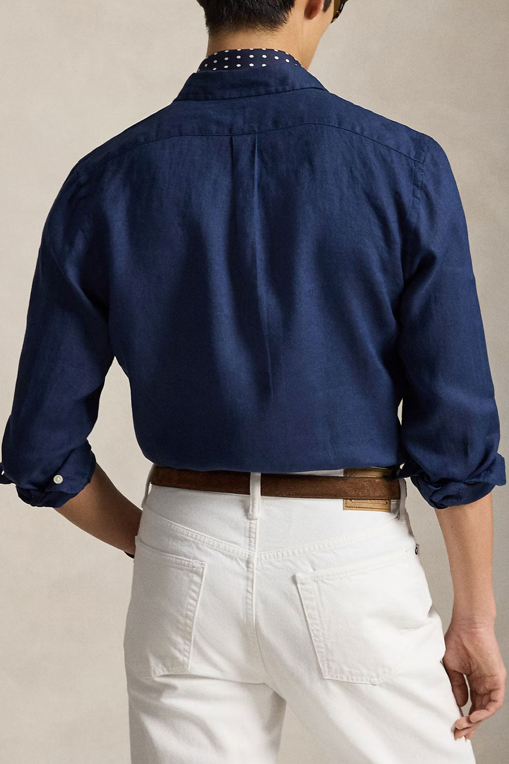 POLO RALPH LAUREN Camicia in lino Slim Fit