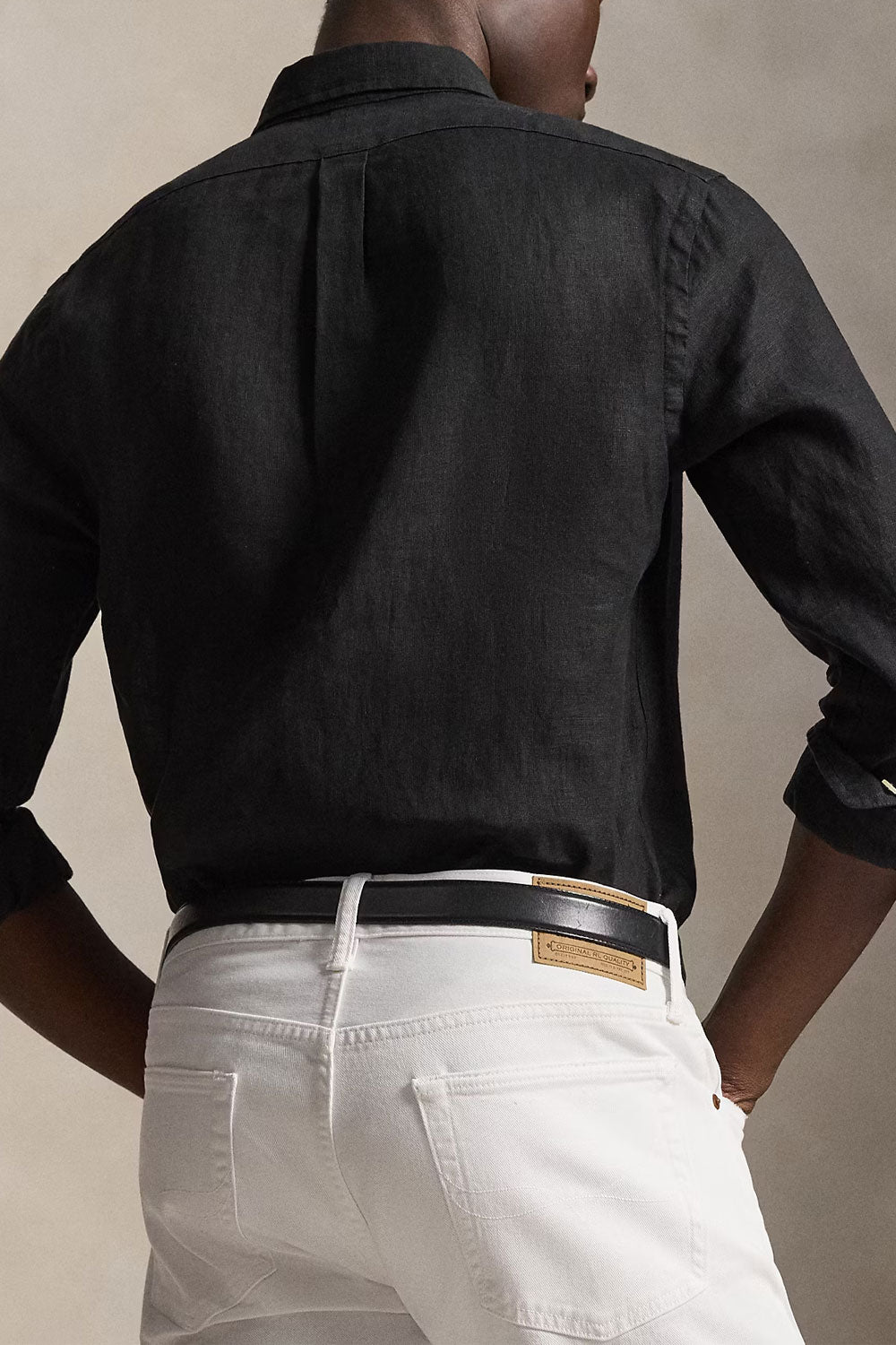 POLO RALPH LAUREN Camicia in lino Slim Fit