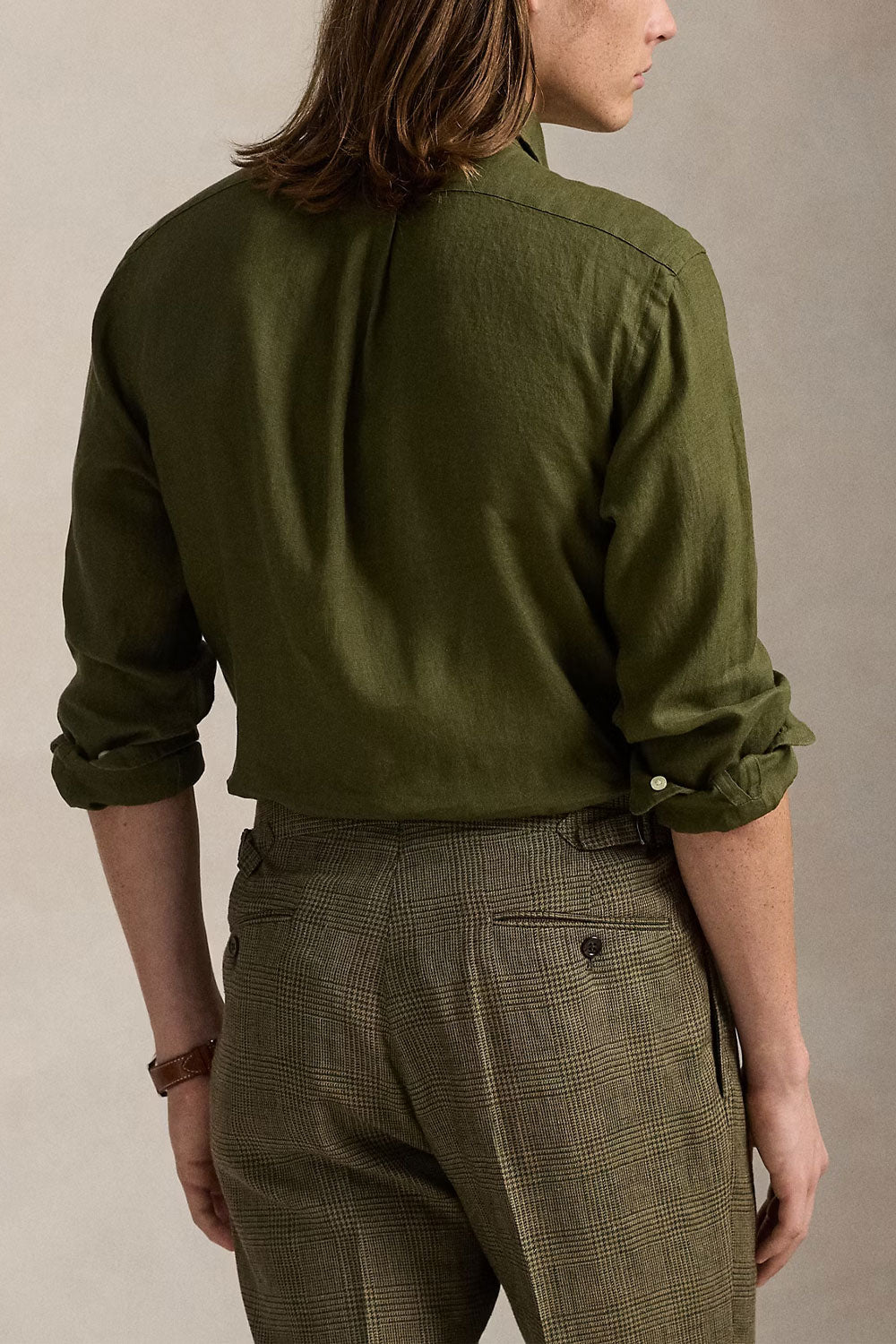 POLO RALPH LAUREN Camicia in lino Slim Fit