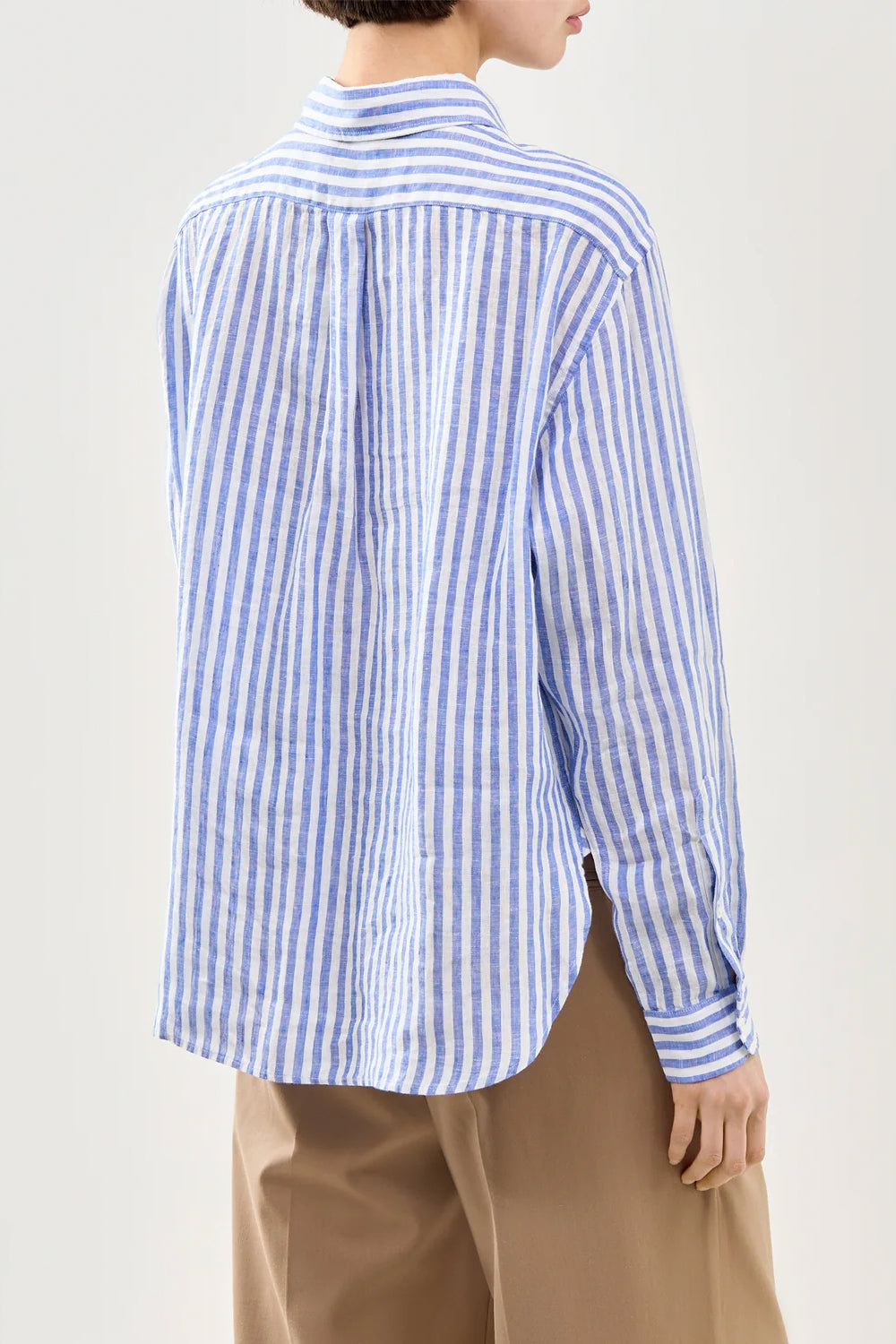 POLO RALPH LAUREN Camicia in lino a righe