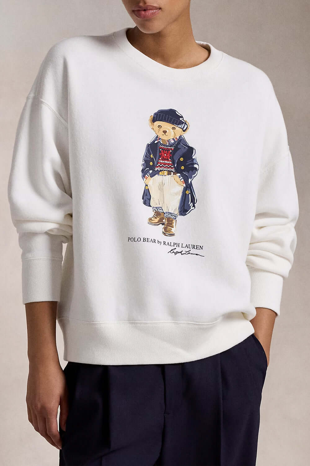 POLO RALPH LAUREN Felpa Polo Bear a girocollo