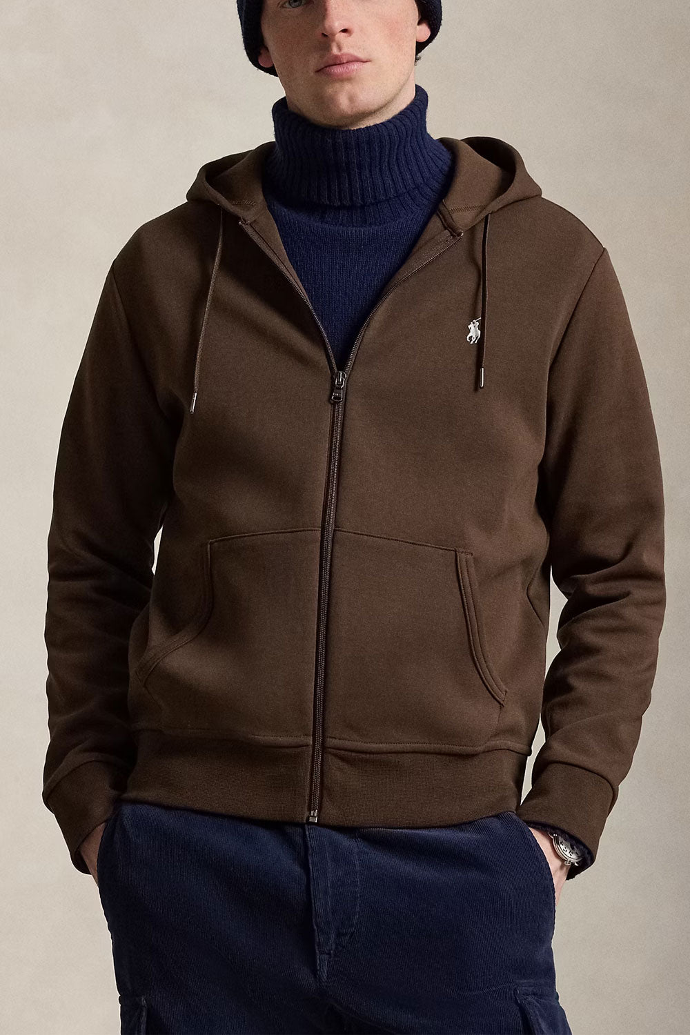 POLO RALPH LAUREN Felpa con cappuccio e cerniera