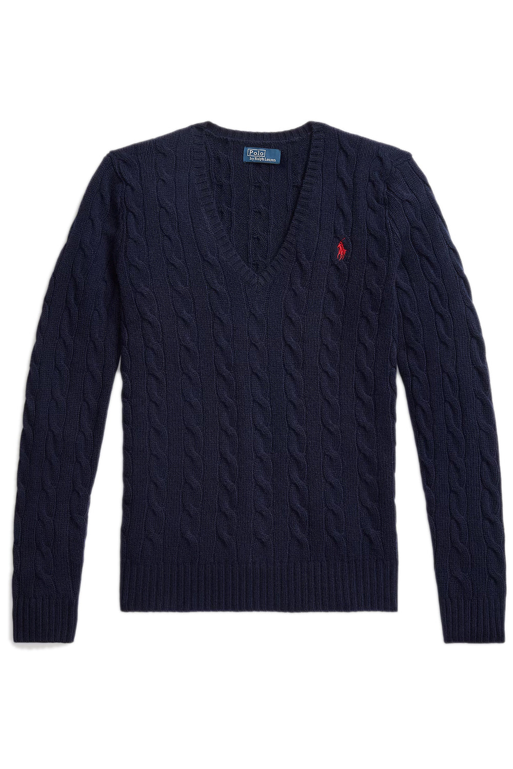 POLO RALPH LAUREN Maglia Kimberly a trecce in lana e cashmere