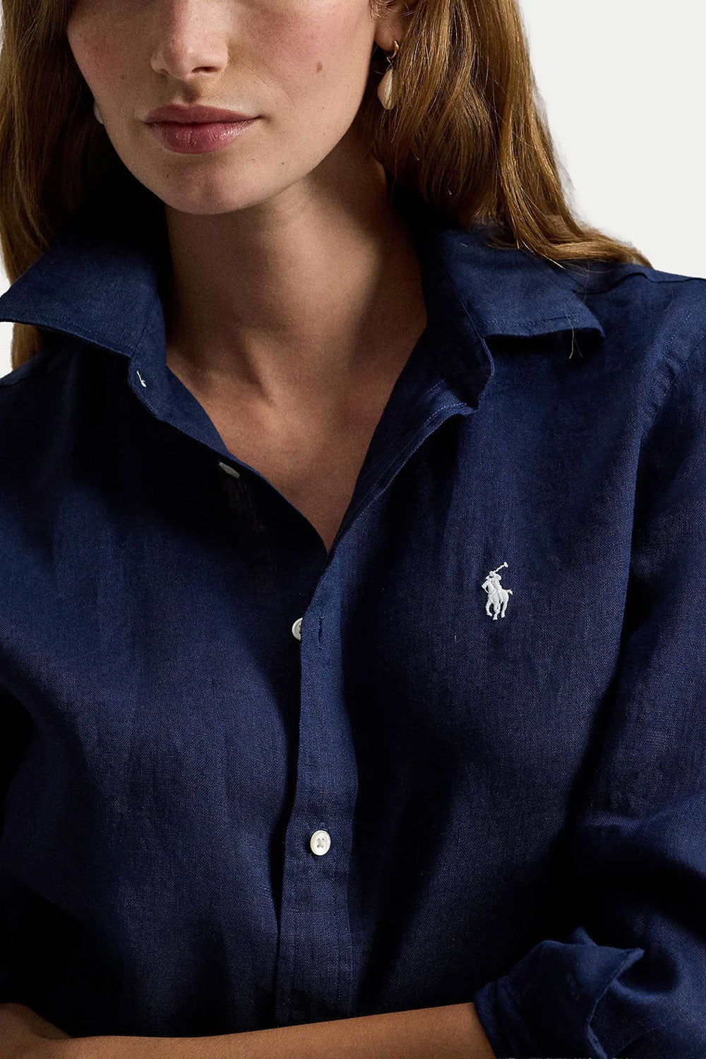 POLO RALPH LAUREN Camicia overseize in lino