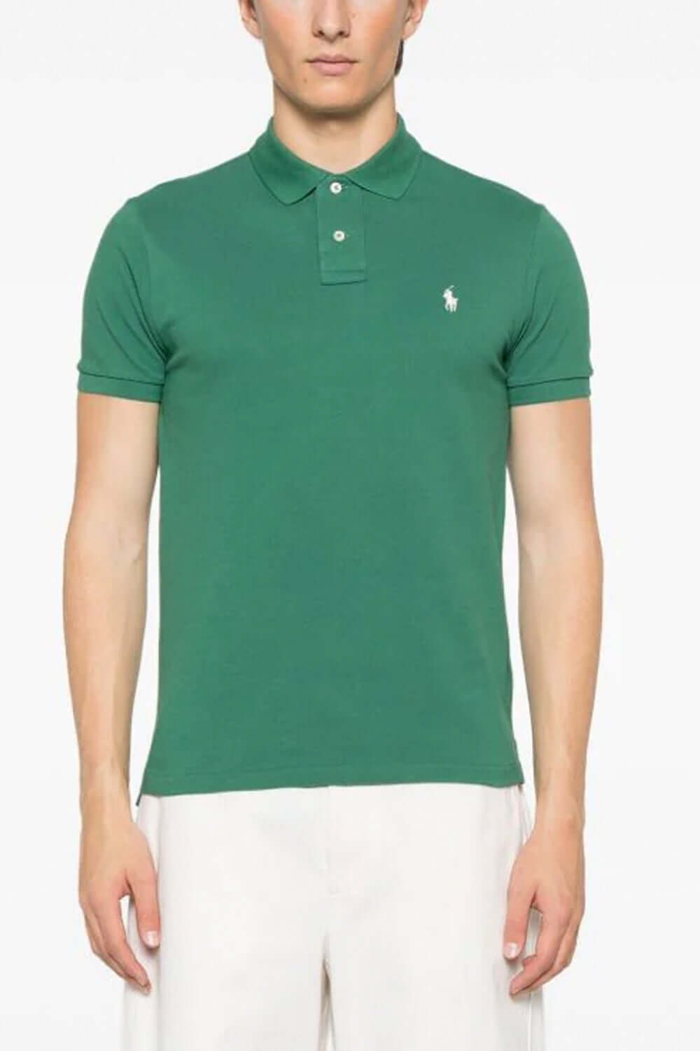 POLO RALPH LAUREN Polo in piqué Custom Slim-Fit Uncategorized POLO RALPH LAUREN