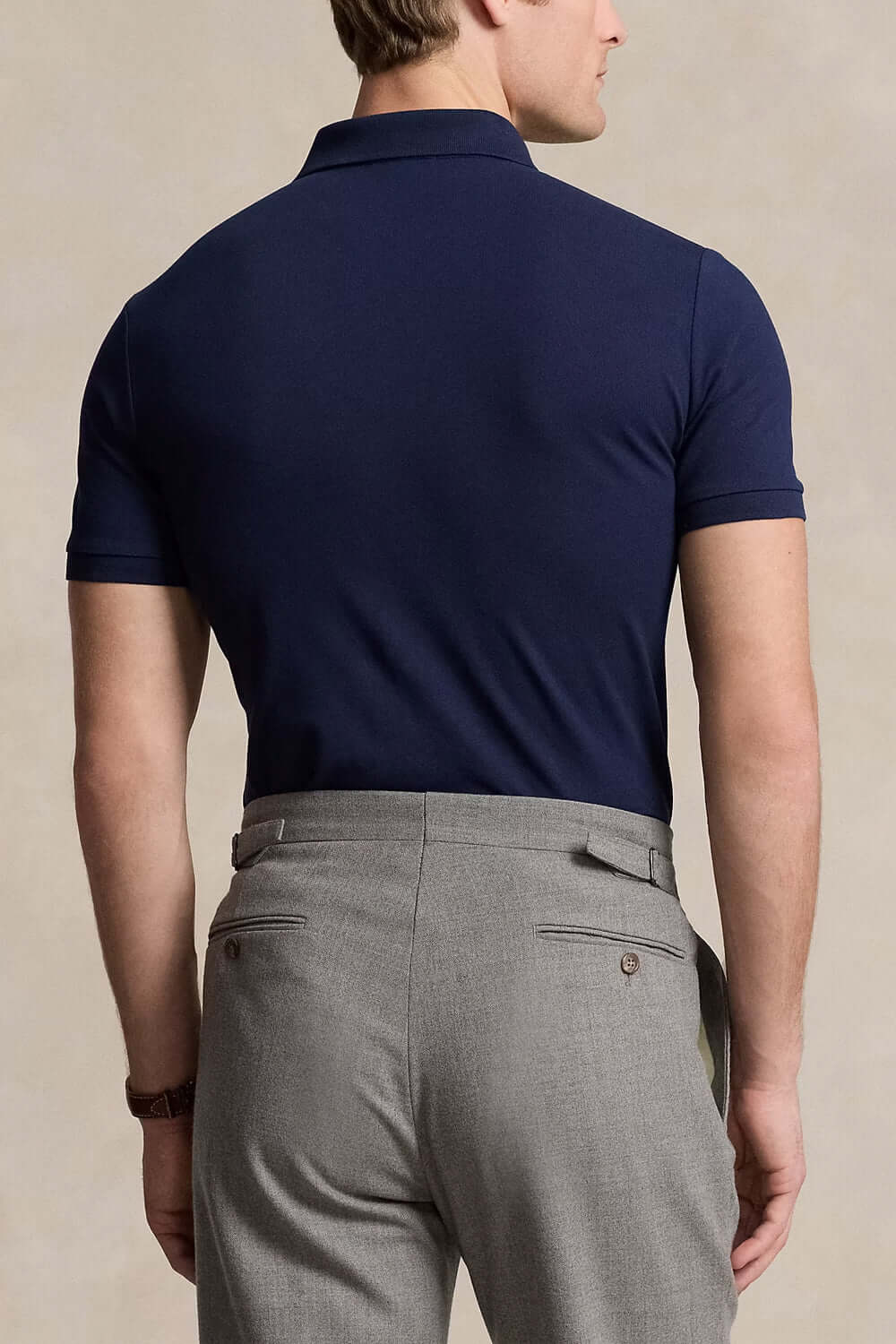 POLO RALPH LAUREN Polo in piqué stretch Custom Slim-Fit Uncategorized POLO RALPH LAUREN