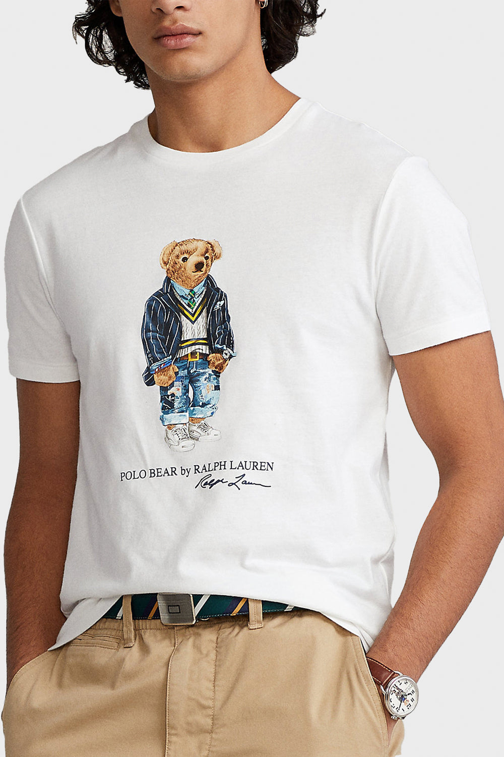 POLO RALPH LAUREN T-shirt con stampa Bear POLO RALPH LAUREN