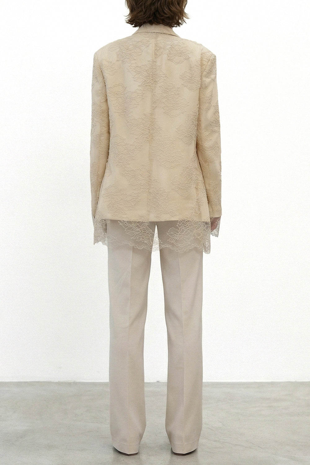 RAME Blazer in pizzo floreale
