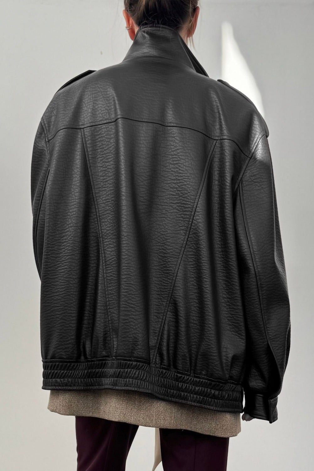 RAME Bomber in ecopelle