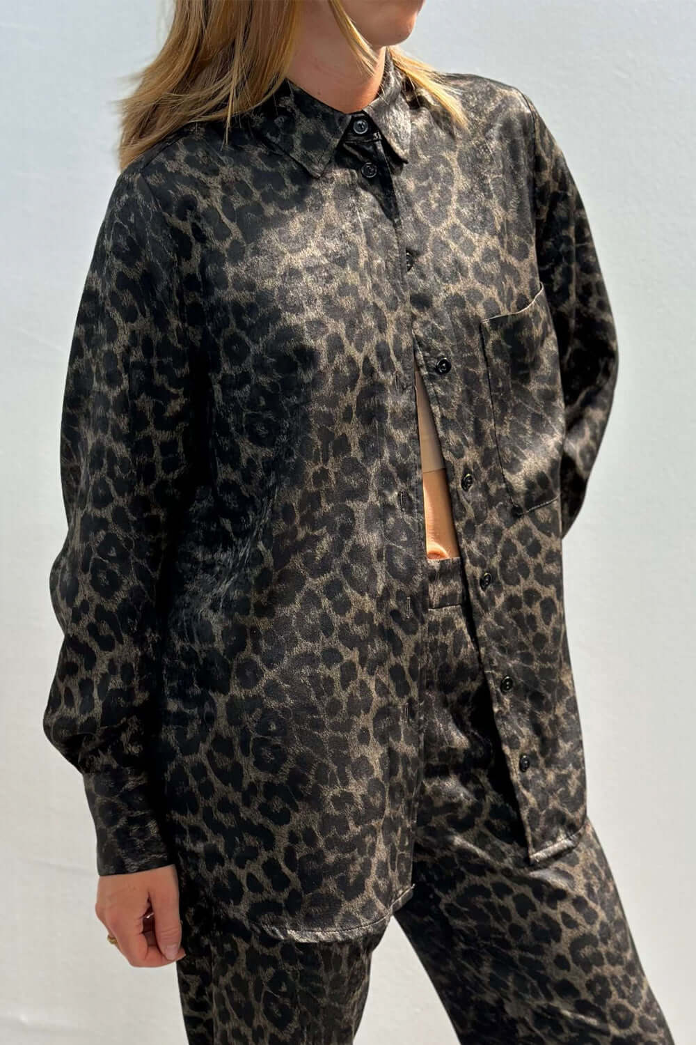 RAME Camicia stampa animalier Uncategorized RAME