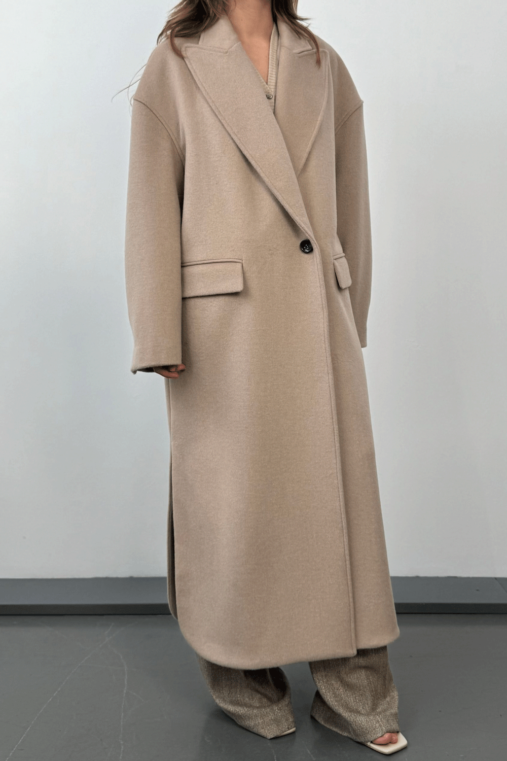 RAME Cappotto lungo in lana