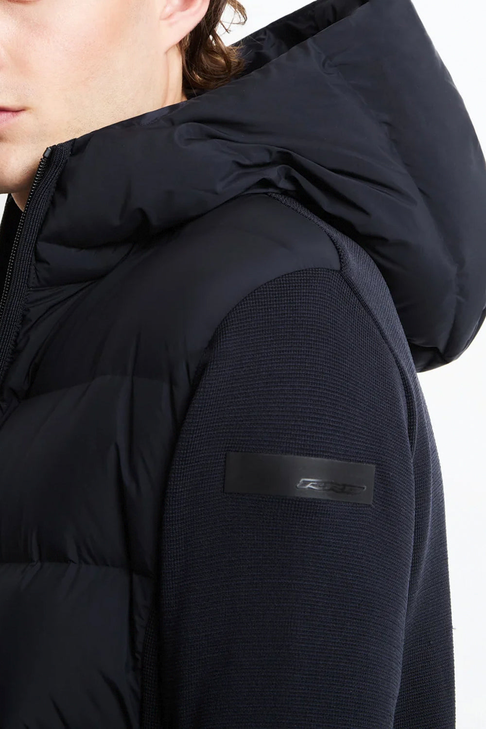 RRD Giubbotto New Amos Hybrid Duck Hood Zip Soft