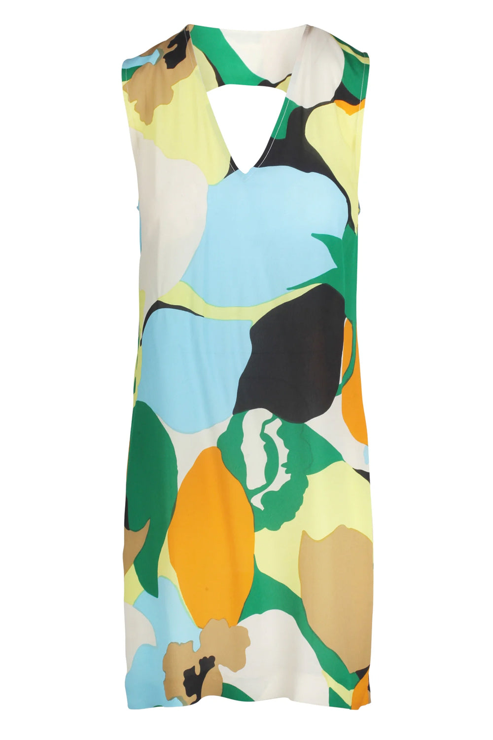 SUOLI Abito in crepe fantasia Clothing SUOLI