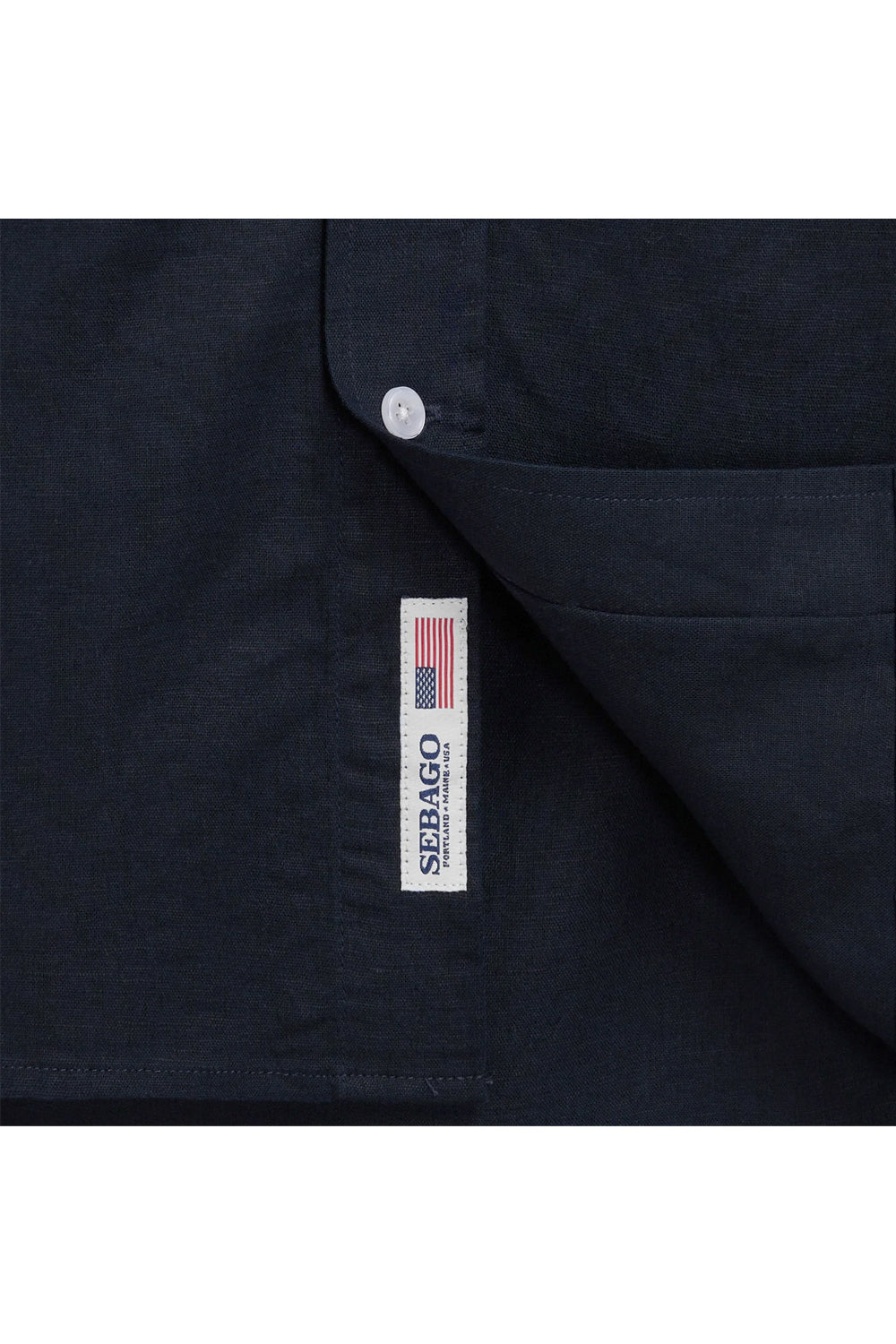 SEBAGO Camicia in lino e cotone
