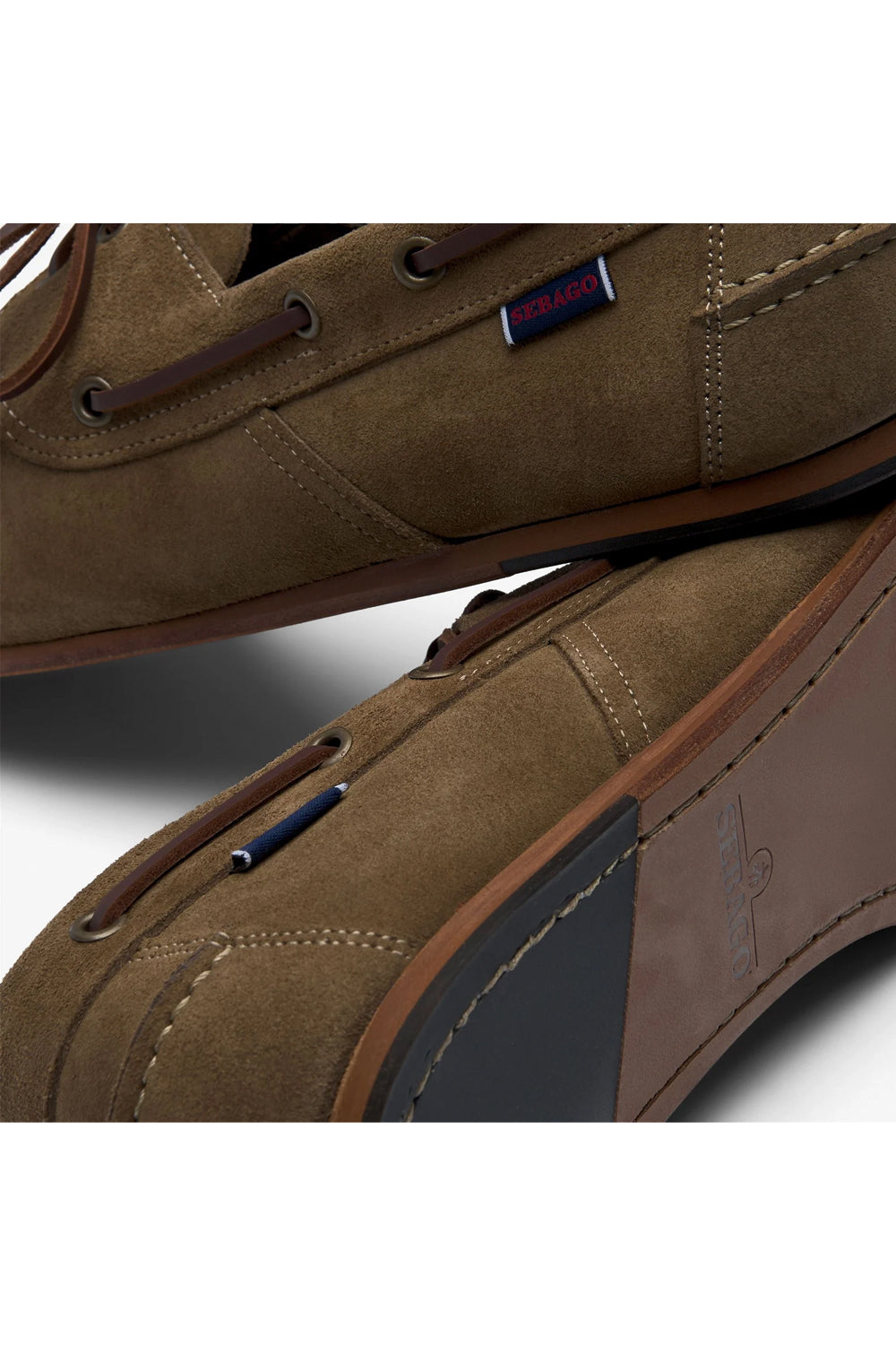 SEBAGO Mocassino da barca in pelle scamosciata