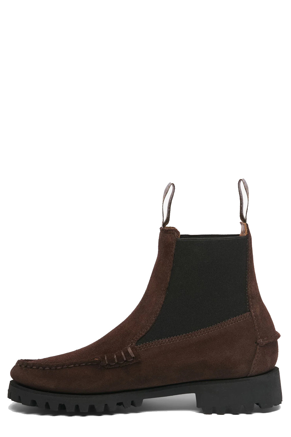 SEBAGO Stivaletto Chelsea con suola carrarmato in camoscio