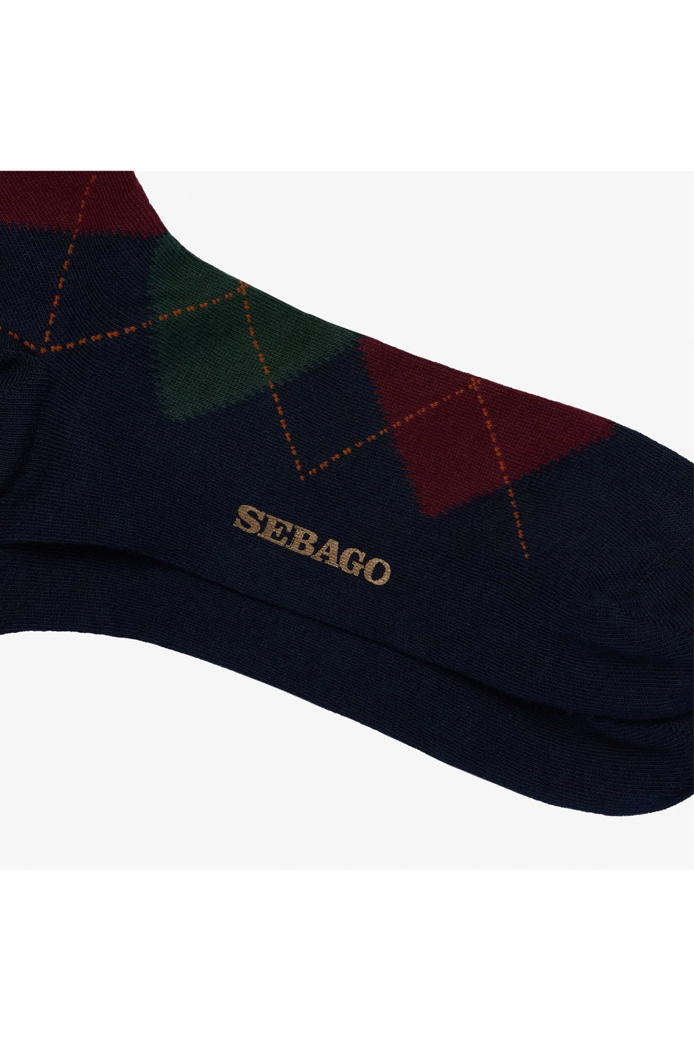 SEBAGO Calzini in cotone a rombi