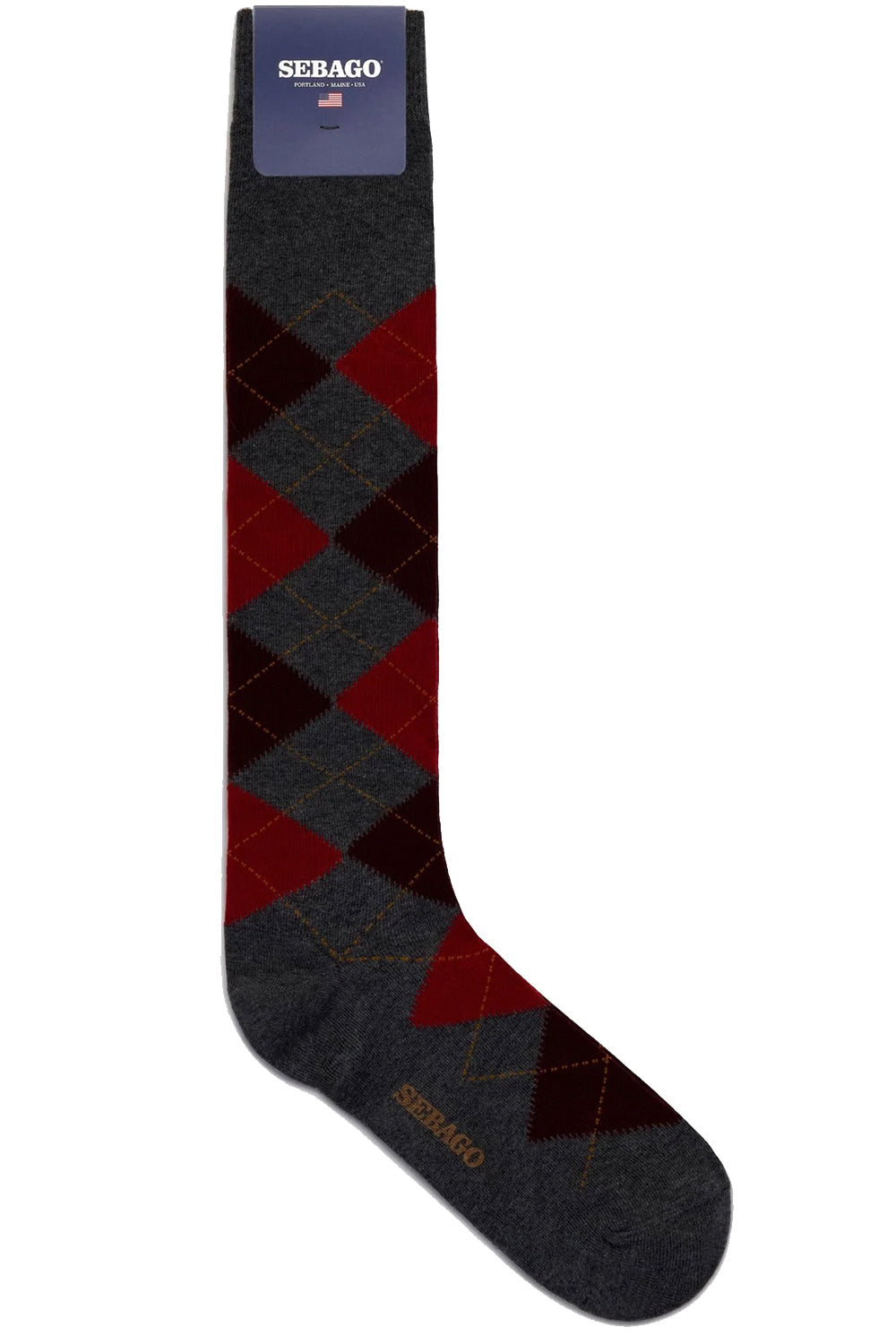 SEBAGO Calzini in cotone a rombi