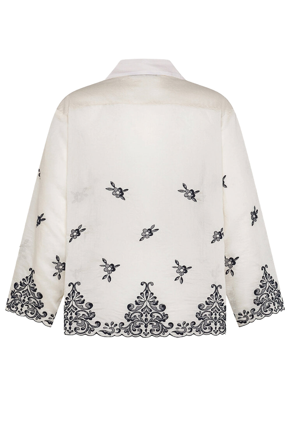 SEVENTY Camicia taglio giacca con ricami