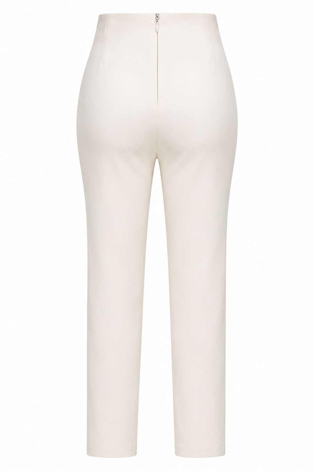 SIMONA CORSELLINI Trousers with metal buckle