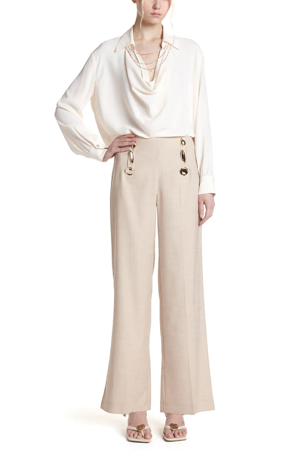 SIMONA CORSELLINI Camicia con scollo morbido