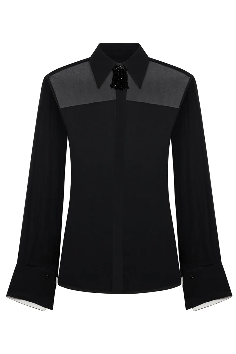 SIMONA CORSELLINI Camicia in georgette di viscosa