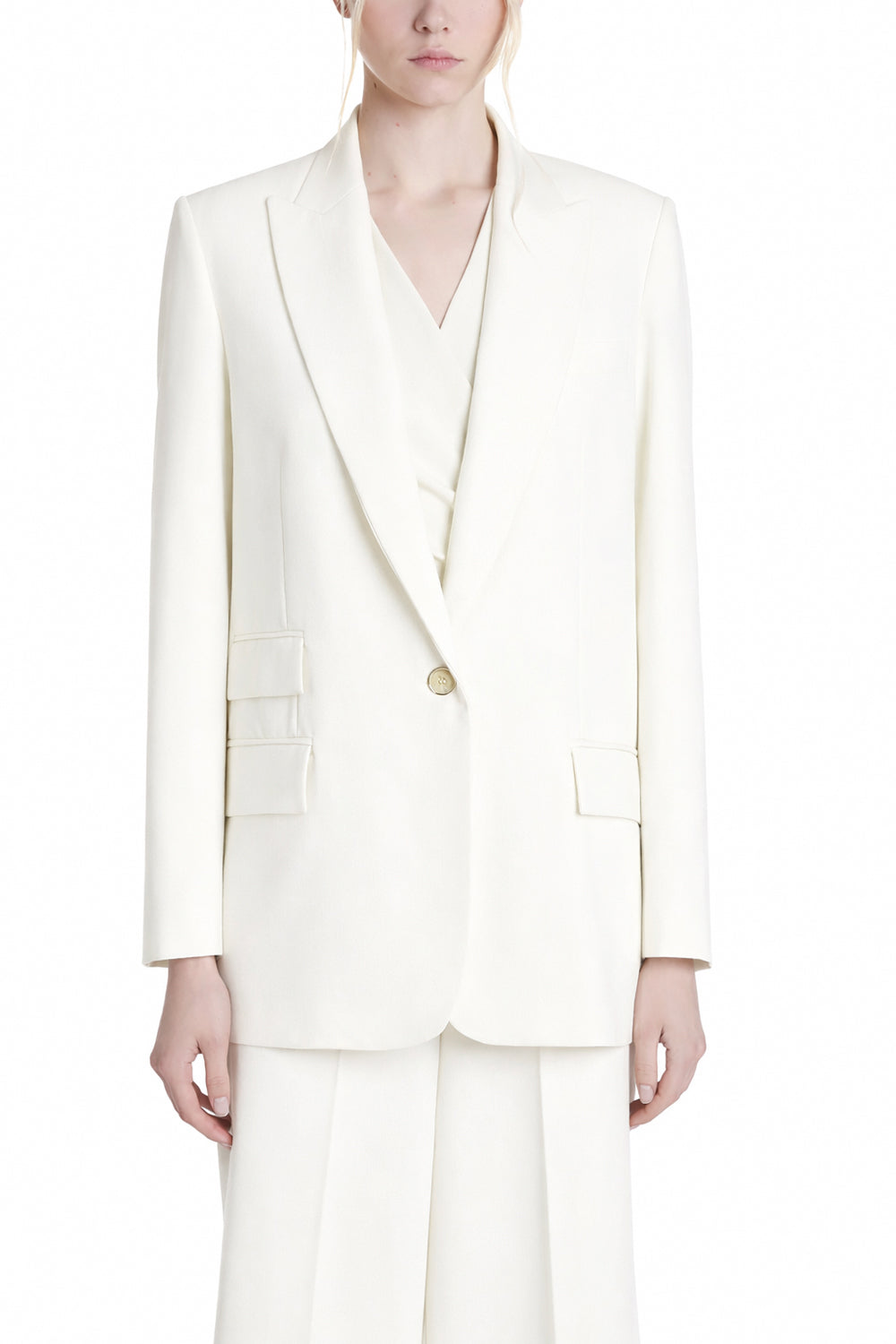 SIMONA CORSELLINI Giacca in tela fluida