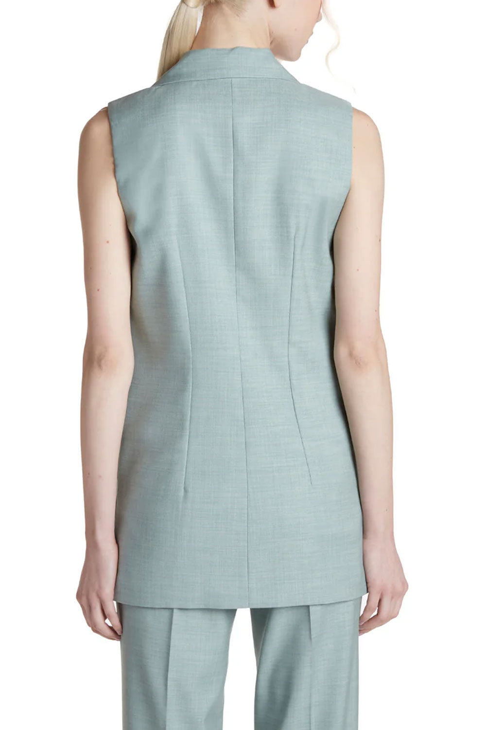 SIMONA CORSELLINI Gilet doppio petto maxi bottoni