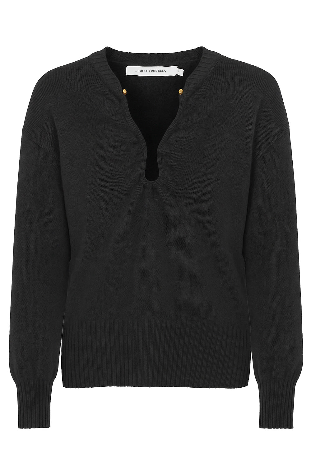 SIMONA CORSELLINI Maglia con dettaglio scollatura