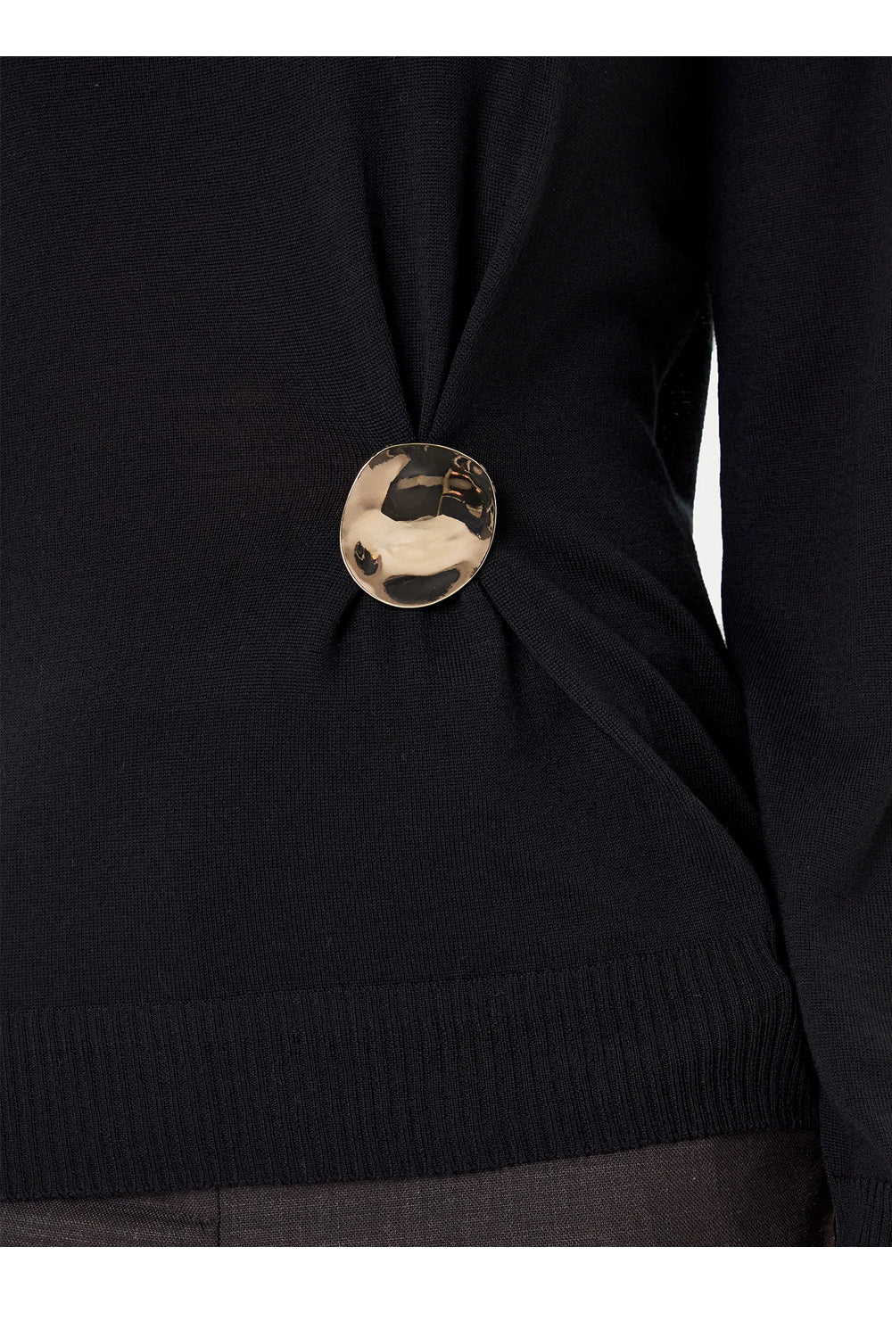 SIMONA CORSELLINI Maglia con placca metallica