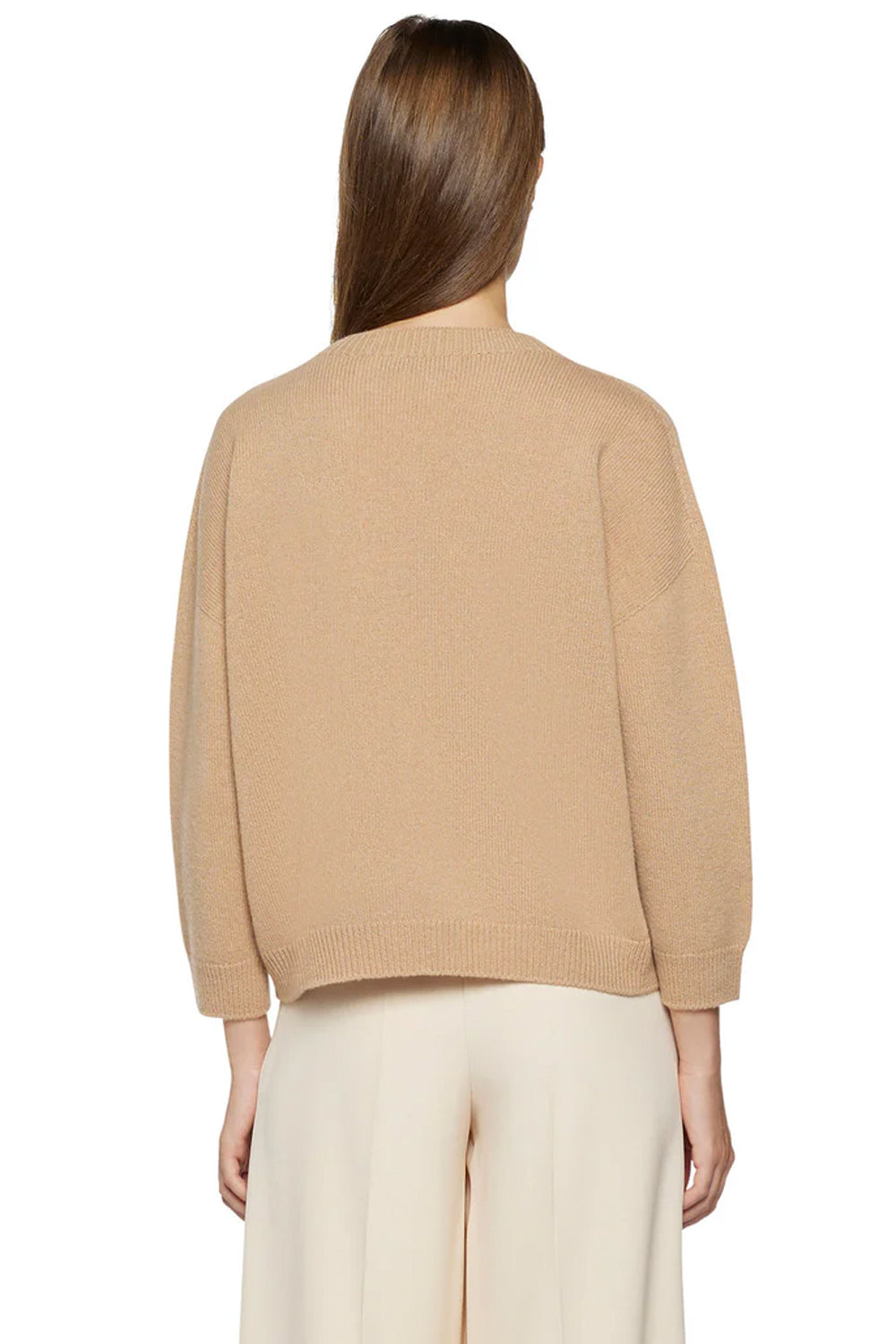 SIMONA CORSELLINI Maglia scollo a v con inserto in metallo Uncategorized SIMONA CORSELLINI