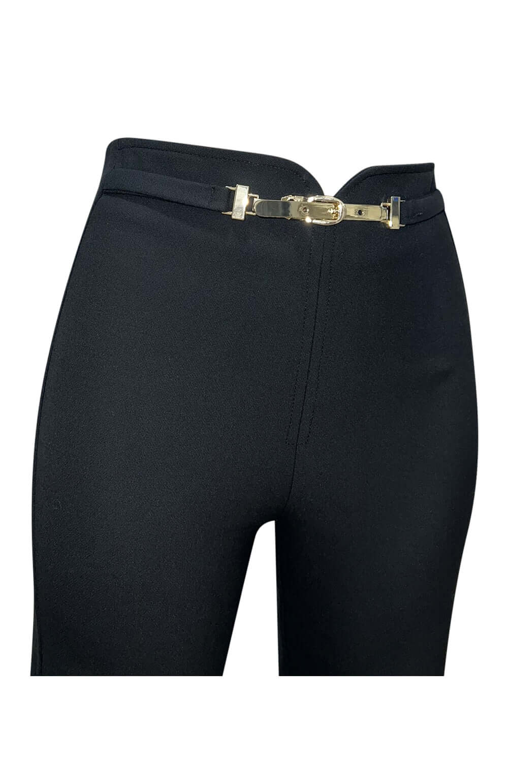 SIMONA CORSELLINI Pantaloni con fibbia in metallo Uncategorized SIMONA CORSELLINI