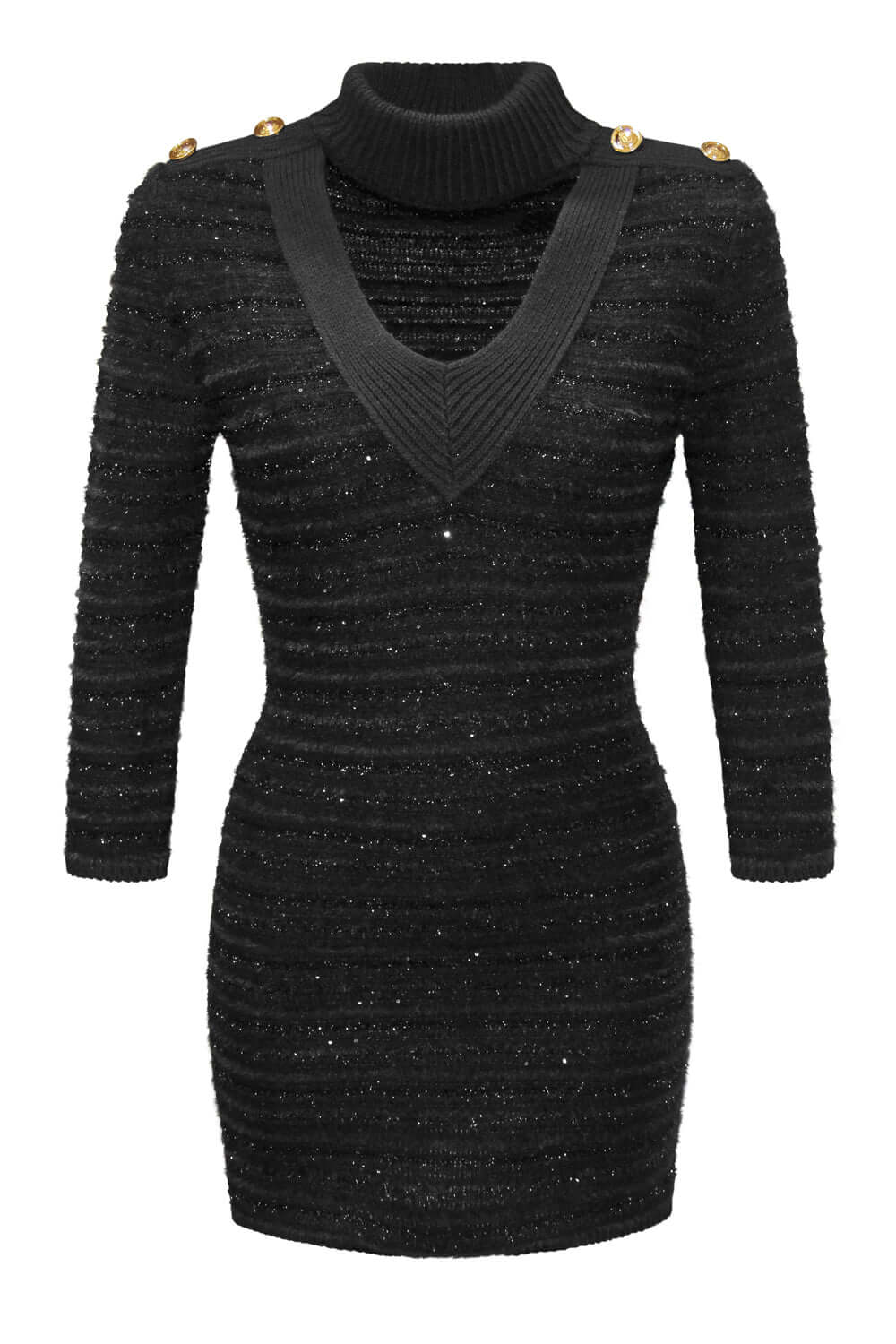 SIMONA CORSELLINI Abito in maglia lurex