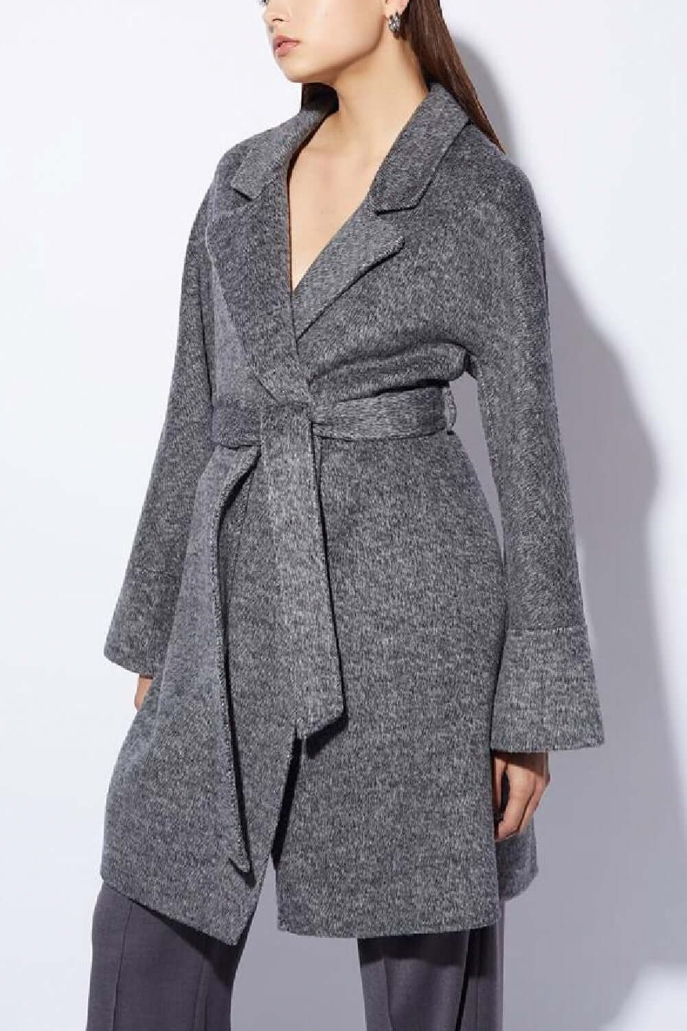 SIMONA CORSELLINI Cappotto in lana melange