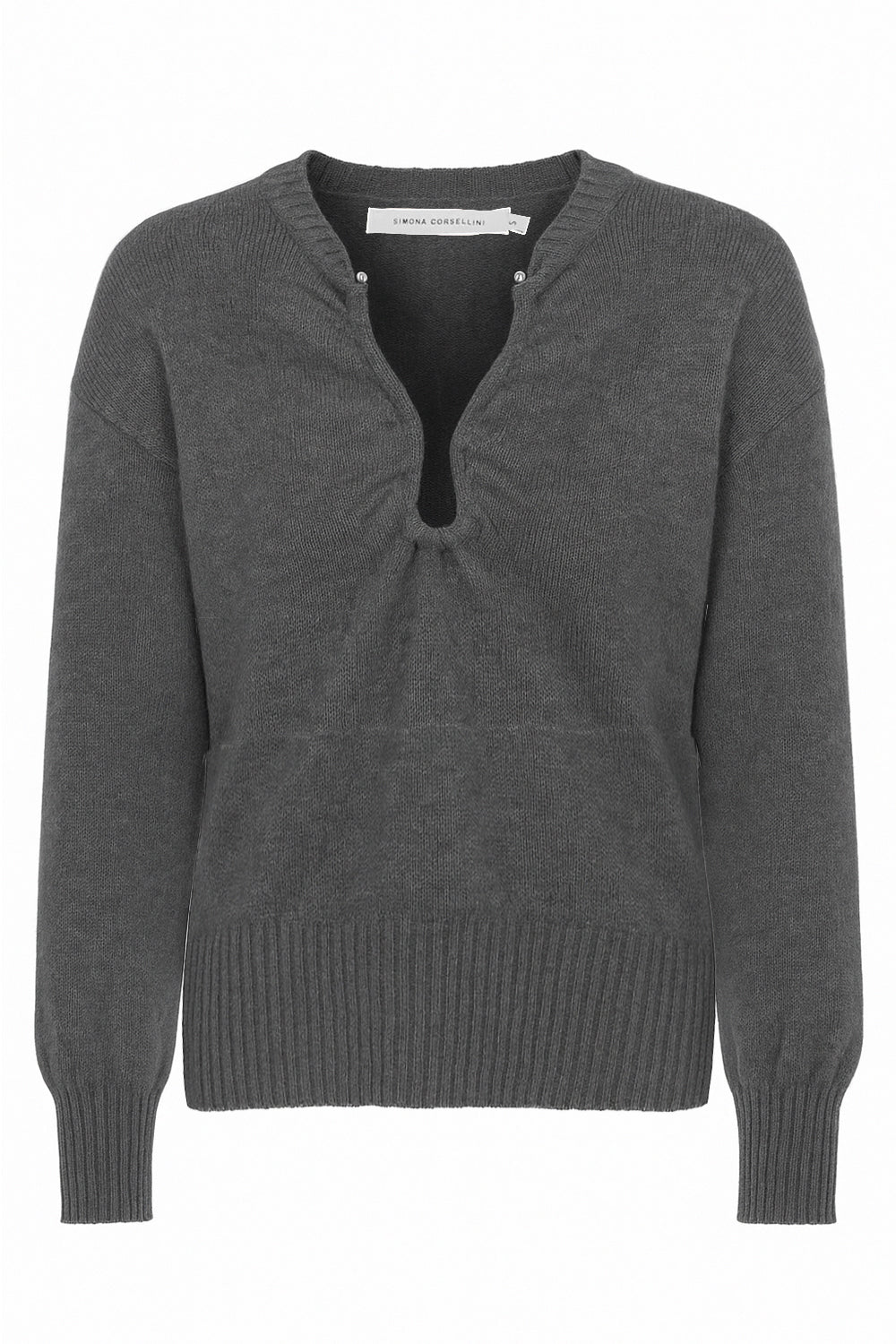 SIMONA CORSELLINI Maglia con dettaglio scollatura