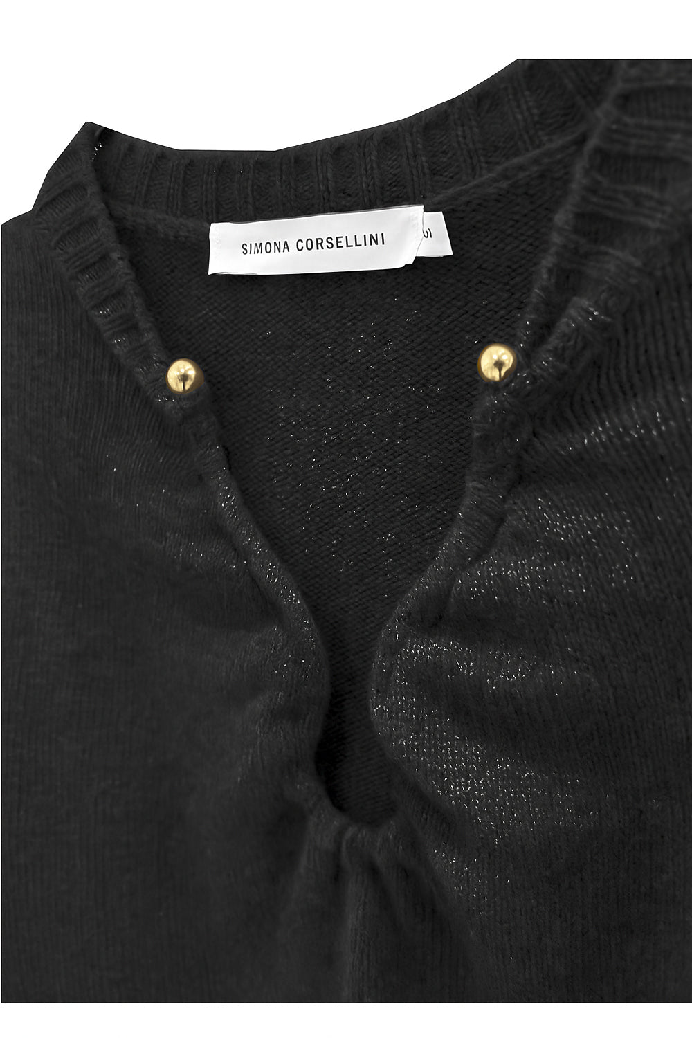 SIMONA CORSELLINI Maglia con dettaglio scollatura