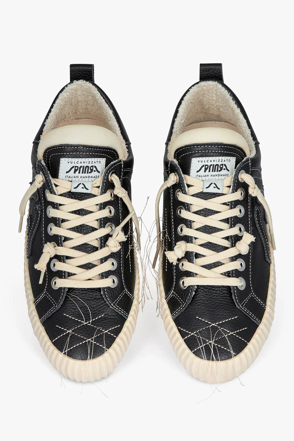 SPRINGA Sneakers in pelle con ricamo