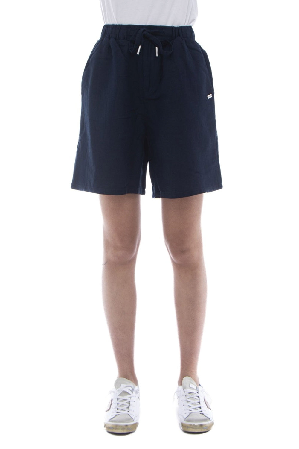 SUN 68 Bermuda in lino con coulisse SUN 68