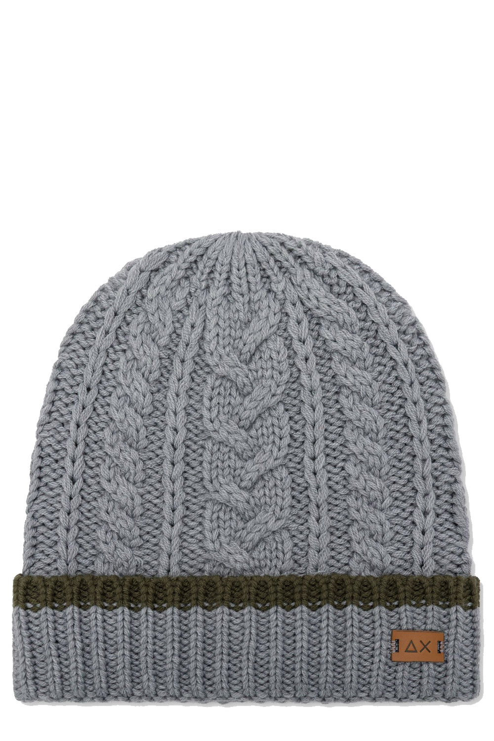SUN 68 Berretto beanie in lana a trecce