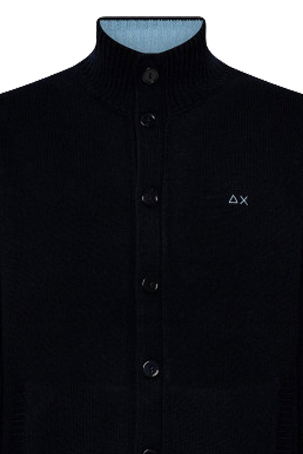 SUN 68 Cardigan tinta unita collo alto Uncategorized SUN 68